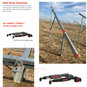 Napelem tartószerkezet szereléséhez QX.3