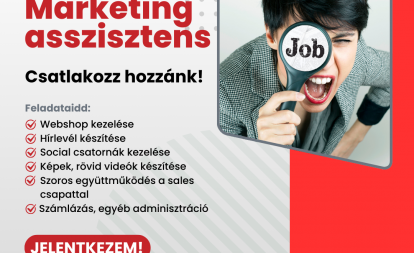 Online marketing asszisztens 2025